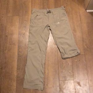 North Face kakhi hiking/ outdoor/ work pants